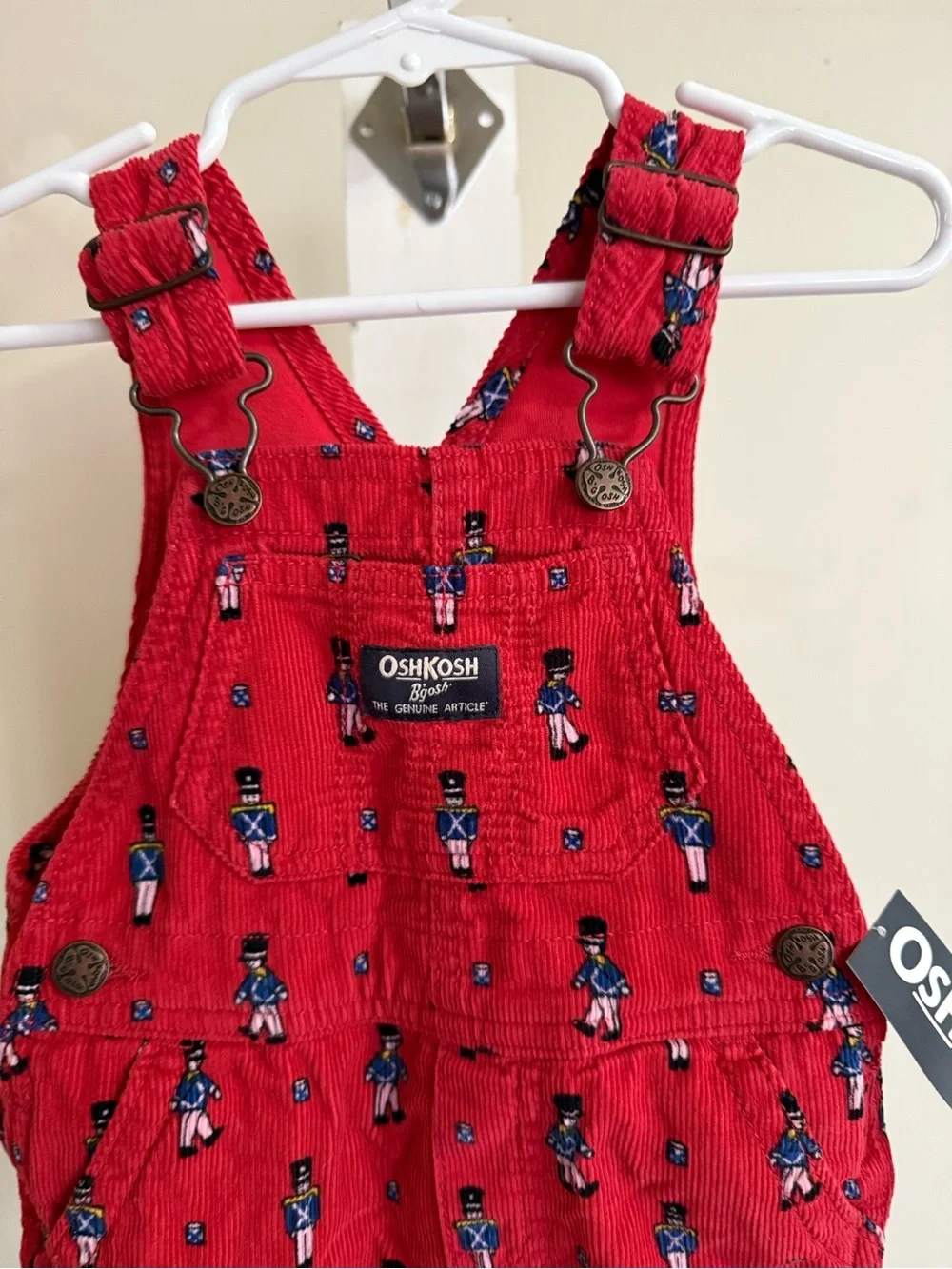 NWT Oshkosh B’Gosh Toy Soldier Overalls